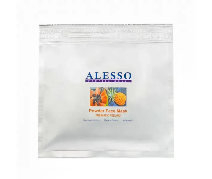 Альгінатна порошкоподібна маска ALESSO Enzimatic Peeling ензимний пілінг 10 г