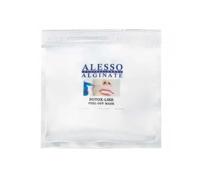 Альгінатна маска ALESSO Botox Effect Mask омолоджує з ефектом ботокса