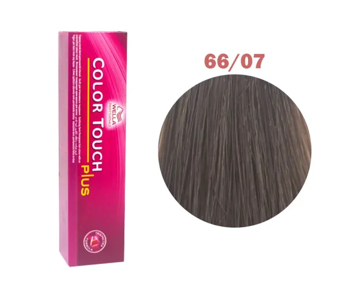 Фарба для волосся Wella Touch Plus №66/07 (темний блонд натурально-коричневий) (0003650)