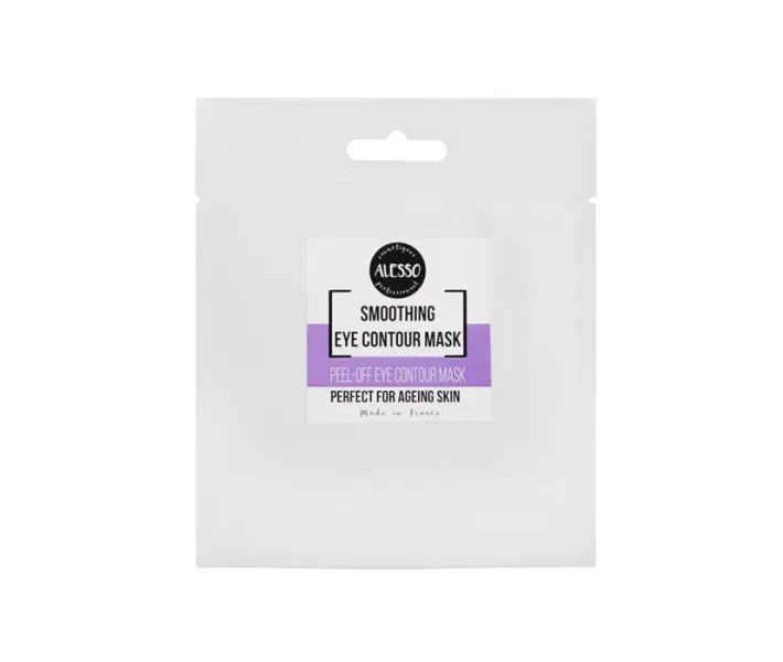 Альгінатна маска ALESSO Smoothing Eye Contour Mask проти темних кіл і набряклості навколо очей 10 г