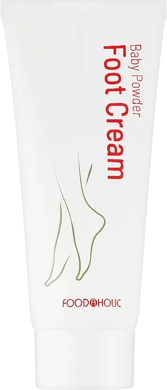 Крем для ніг з дитячою пудрою - Food a Holic Baby Powder Foot Cream 100ml (100ml)