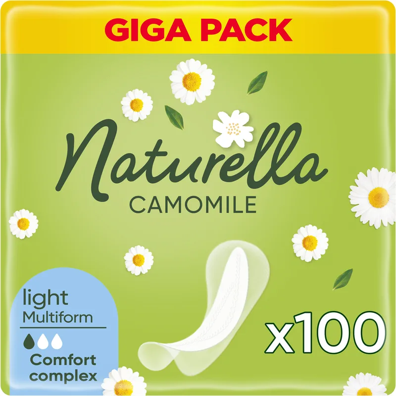 Прокладки щоденні Naturella Camomile Light Multiform 100 шт.