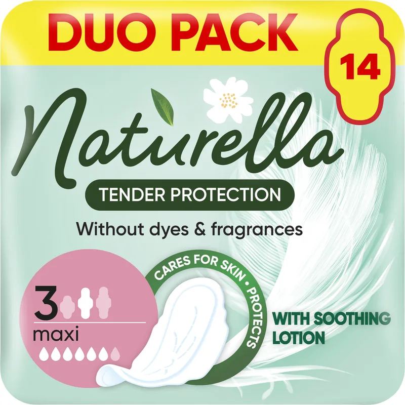 Прокладки гігієнічні Naturella Maxi Ніжний захист 14 шт.