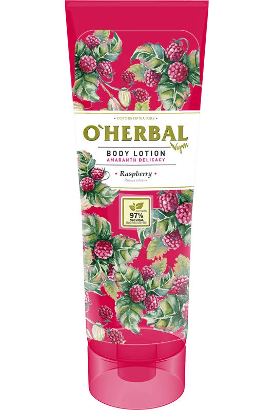 O'Herbal лосьйон для тіла Ніжність амаранту Малина, 200мл