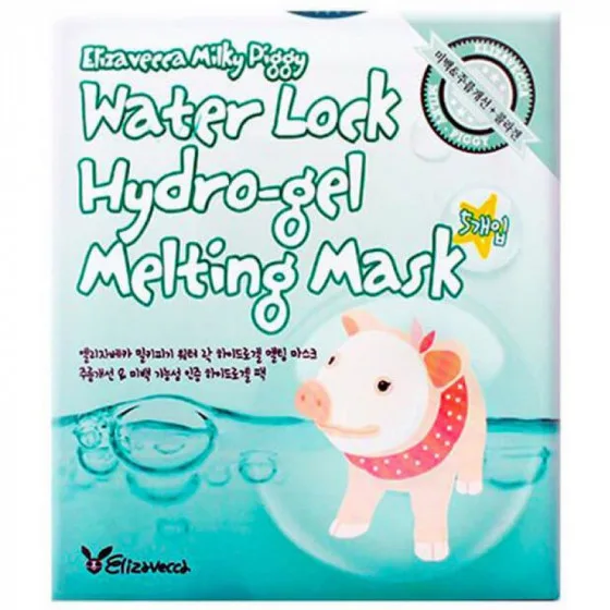 Маска для обличчя гідрогелева Elizavecca Face Care Milky Piggy Water Lock Hydrogel Melting Mask