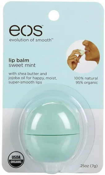 Бальзам для губ Eos Natural Shea Lip Balm Sweet Mint, м'ята, 7 g