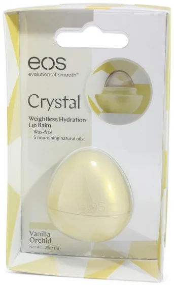 EOS Vanilla Crystal Lip Balm - Бальзам для губ "Ваніль"