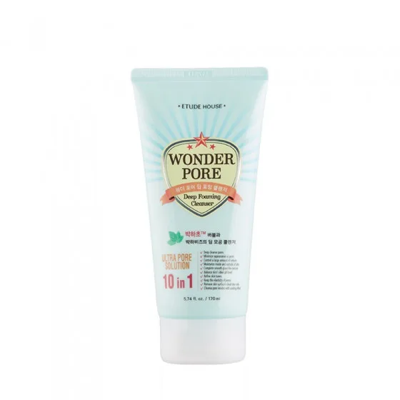Пінка для вмивання Etude House Wonder Pore Deep Foaming Cleanser