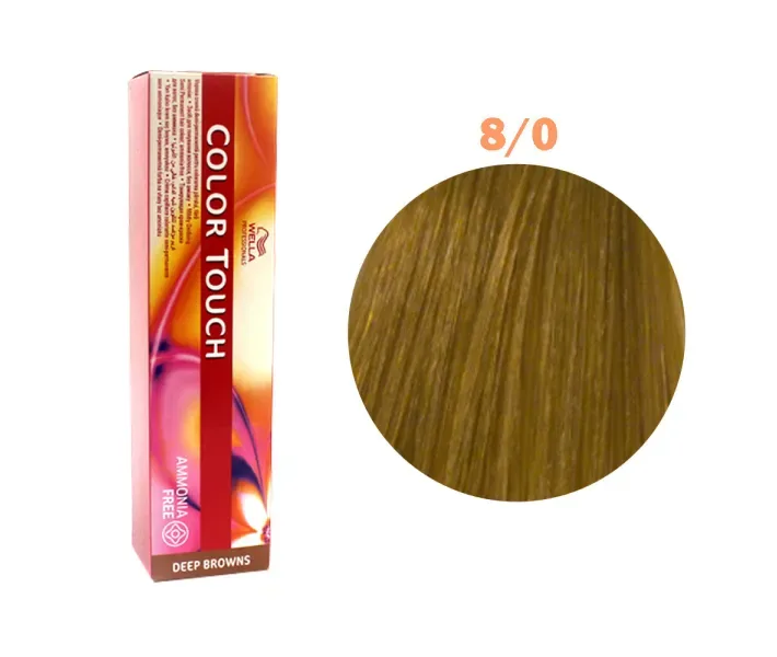 Фарба для волосся Wella Touch №8/0 (світлий блонд) (0003633)