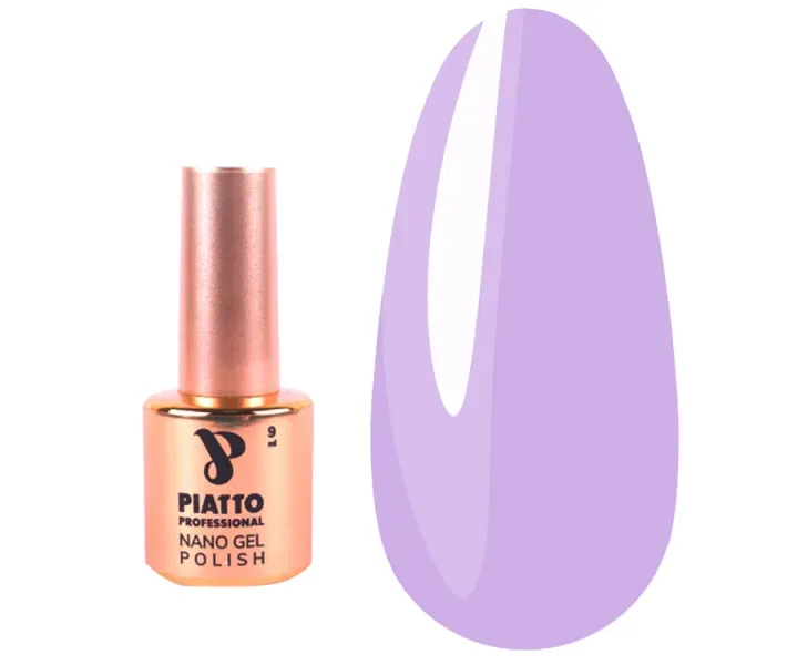 Гель-лак Piatto №115 - бліда бузок, 9 мл (0071778)