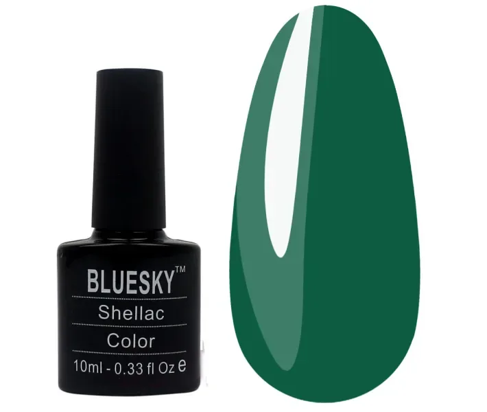 Гель-лак BLUESKY №156 темний смарагд, 10 мл (0066634)
