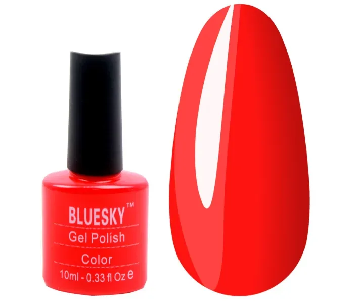 Гель-лак BLUESKY №051 - яскраво-кораловий, 10 мл (0067893)