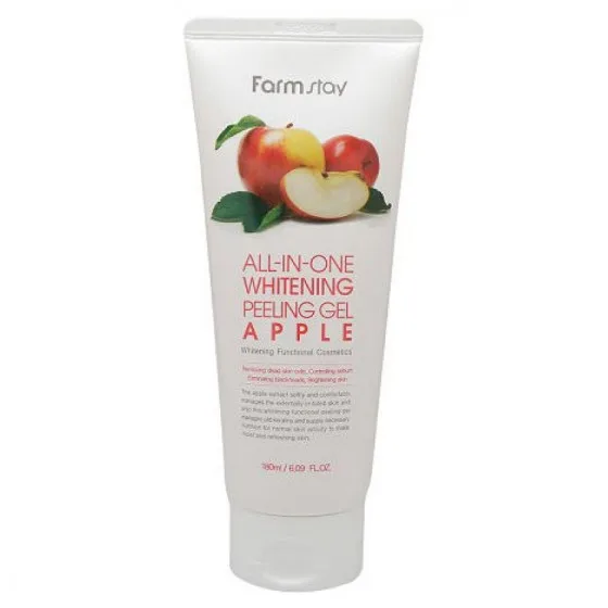 FarmStay All-In-One Whitening Peeling Gel Apple - Пілінг-гель з екстрактом яблука
