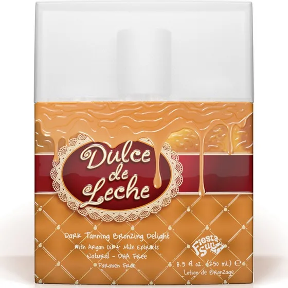 Fiesta Sun Dulce De Leche Dark Tanning Bronzing Delight - Лосьйон для засмаги з бронзаторами