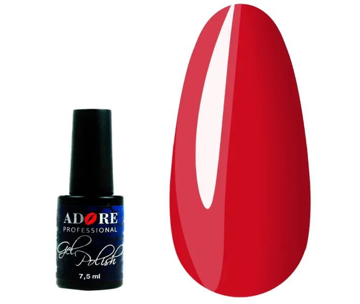 Гель-лак ADORE №201 - малиновий мармелад, 7.5 мл (0067622)