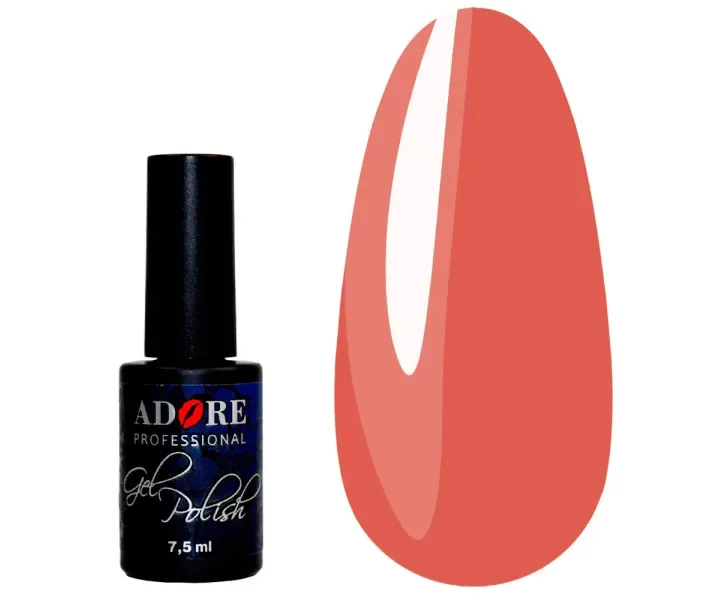 Гель-лак ADORE №378 - персиковий пух, 7,5 мл (0079092)