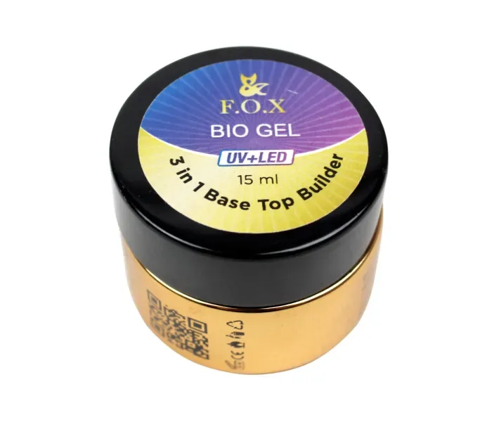 Биогель F.O.X Bio Gel - база,топ. билдер-гель 3 в 1