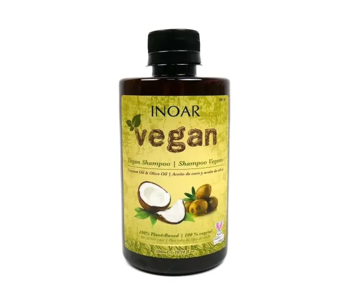 Безсульфатный шампунь Inoar Vegan, 300 мл (0089215)