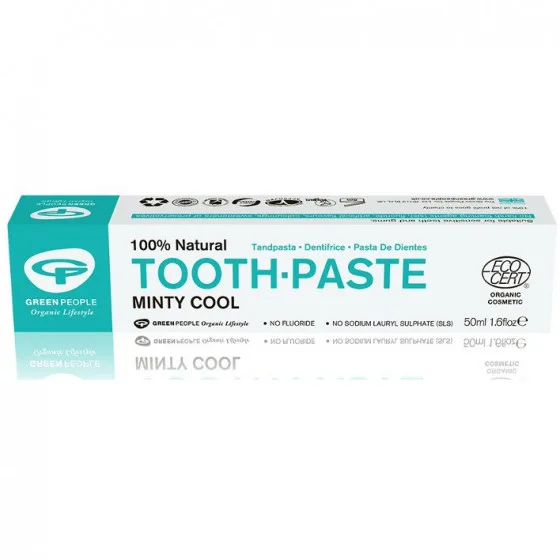 Green People Minty Cool Toothpaste - Зубна паста "Охолоджуюча м'ята"