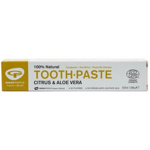 Green People Citrus & Aloe Vera Toothpaste - Зубна паста "Цитрус і Алое Вера"