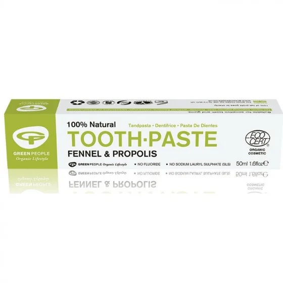 Green People Fennel Toothpaste - Зубна паста "Фенхель"