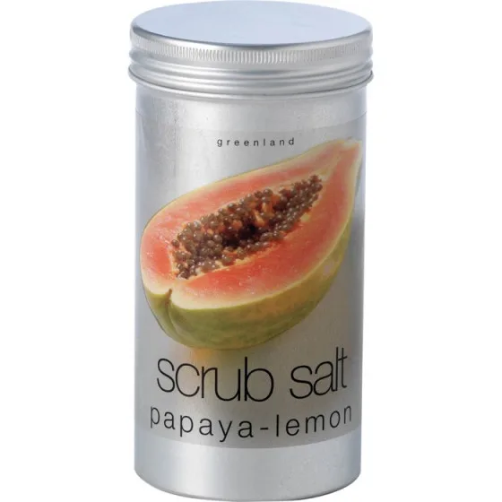 Greenland Fruit Emotions Scrub Salt Papaya & Lemon - Сіль-скраб Папайя-Лимон