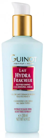 Guinot Lait Hydra Fraicheur - Освіжаюче очищуюче молочко для всіх типів шкіри