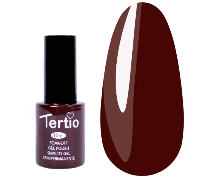 Гель-лак Tertio №164 - темний хакі, 10 мл (0069842)