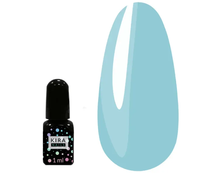 Гель-лак Kira Nails №715 - небесний, 1 мл (0093179)