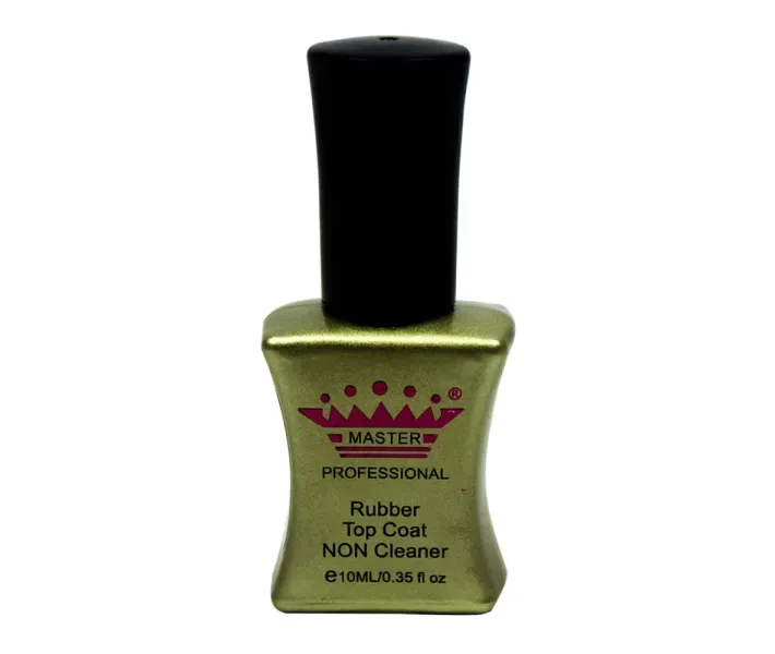 Топ Master Rubber Top Coat Non Cleaner - верхнє покриття для гель-лаку без липкого шару, 10 мл (0067653)