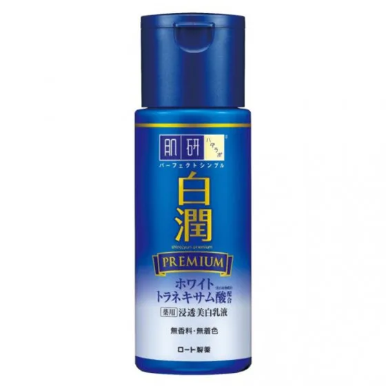 Відбілююче преміум молочко з транексамовою кислотою Hada Labo Shirojyun Premium Medicated Whitening Milk 140 мл