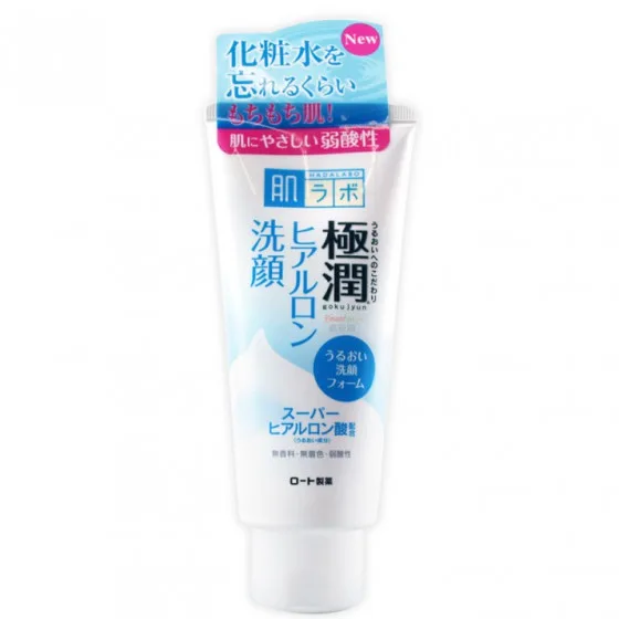 Hada Labo Gokujyun Face Wash - Гіалуронова пінка для вмивання