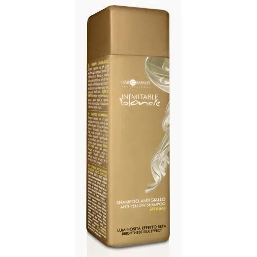 Hair Company Inimitable Blonde Anti-Yellow Shampoo - Анти-жовтий шампунь