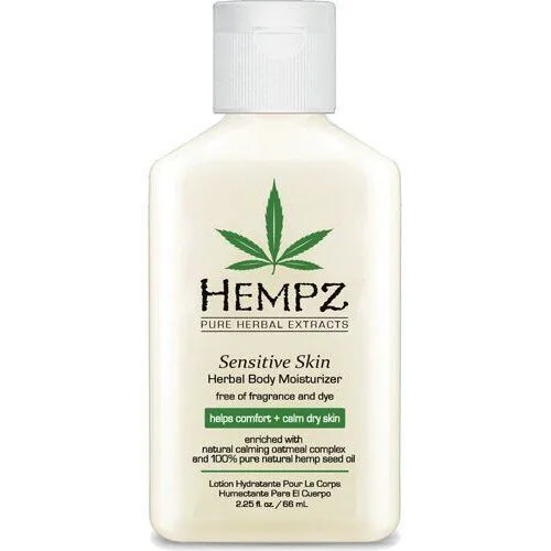 Hempz Herbal Moisturizer Lotion For Sensitive Skin - Рослинний зволожуючий лосьйон для чутливої ​​шкіри