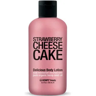 Hempz Treats Strawberry Cheesecake - Зволожуючий лосьйон для тіла "Полуничний чізкейк"