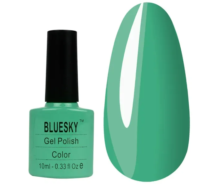 Гель-лак BLUESKY №123 - свіжа м'ята, 10 мл (0065243)