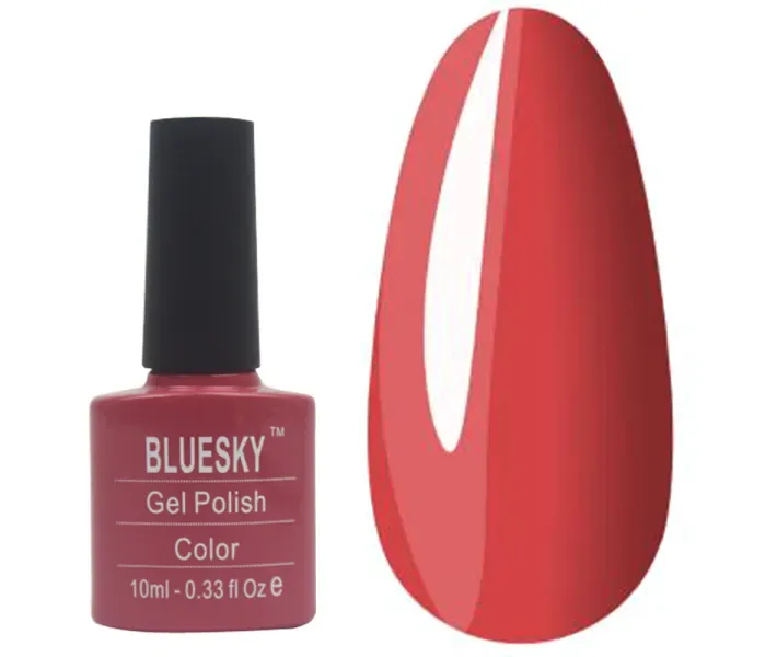 Гель-лак BLUESKY №026 - коричнево-червоний, 10 мл (0057963)