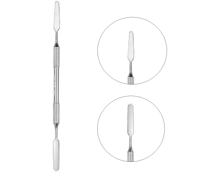 Лопатка маникюрная Staleks Pro Expert 40 Type 1 (шпатель ровный+шпатель конический) (0081173)