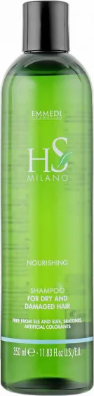 HS Milano Emmedi Secchi E Sfibrati Nourishing Shampoo - Живильний шампунь для сухого волосся