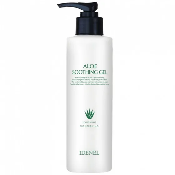 Idenel Gel Aloe Vera - Зволожуючий, розгладжуючий алое вера гель для тіла