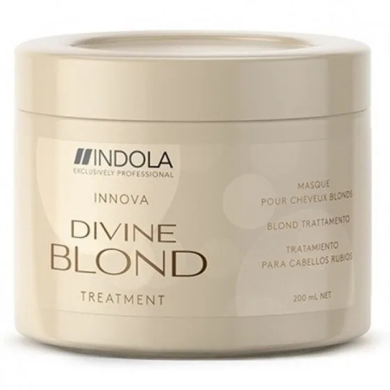 Indola Innova Divine Blond Treatment - Маска для світлого волосся