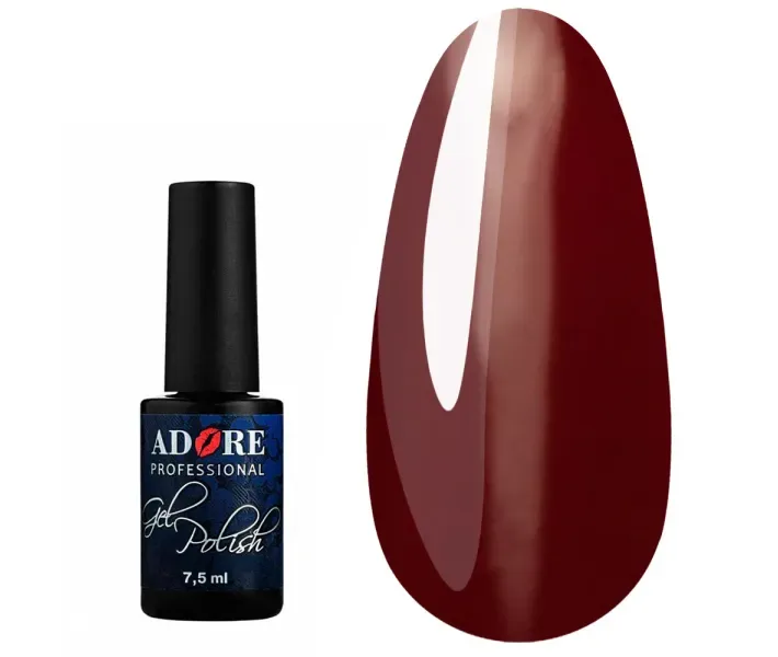 Гель-лак ADORE №277 - темний вишневий, 7,5 мл (0073862)