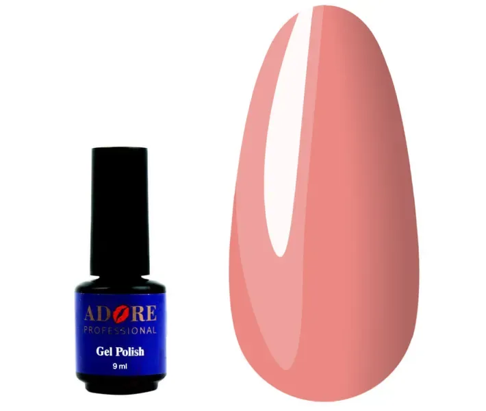Гель-лак ADORE №255 - пастельно-рожевий, 7,5 мл (0072491)