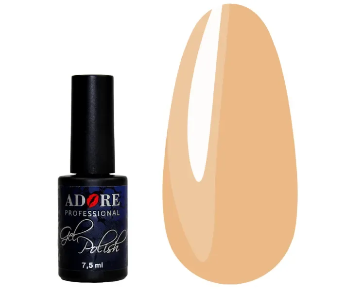 Гель-лак ADORE №302 - кремово-рожевий, 7,5 мл (0073354)