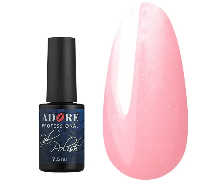 Гель-лак ADORE №242 - лілово-рожевий з мікроблеском, 7,5 мл (0088280)