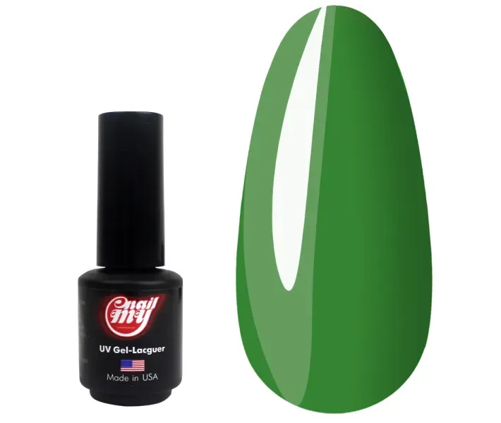 Гель-лак MY Nail №360 - травневий зелений, 9 мл (0062837)