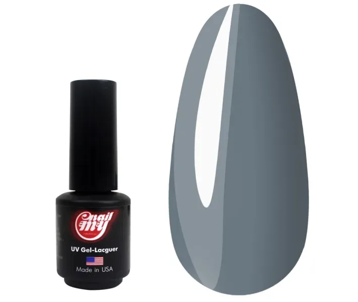 Гель-лак MY Nail №340 - аспидно-сірий, 9 мл (0062288)