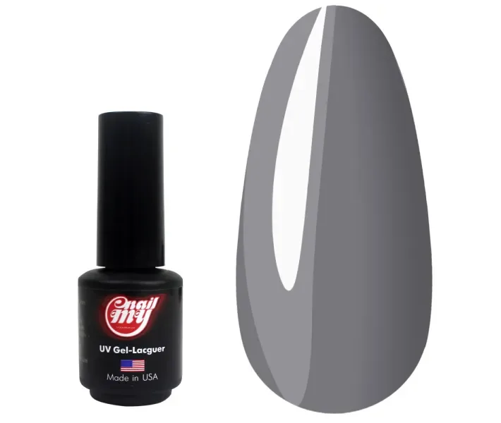Гель-лак MY Nail №341 - перламутрово-ожиновий, 9 мл (0062289)