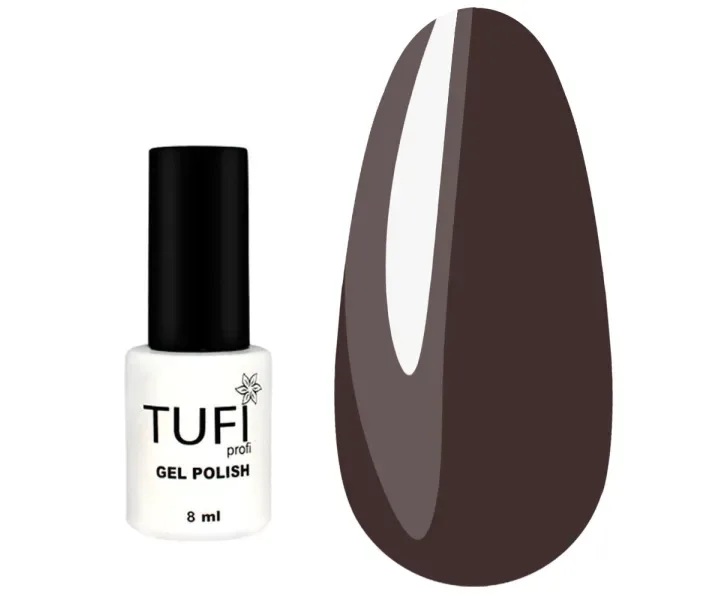 Гель-лак TUFI Profi №125 - коричневий, 8 мл (0063923)