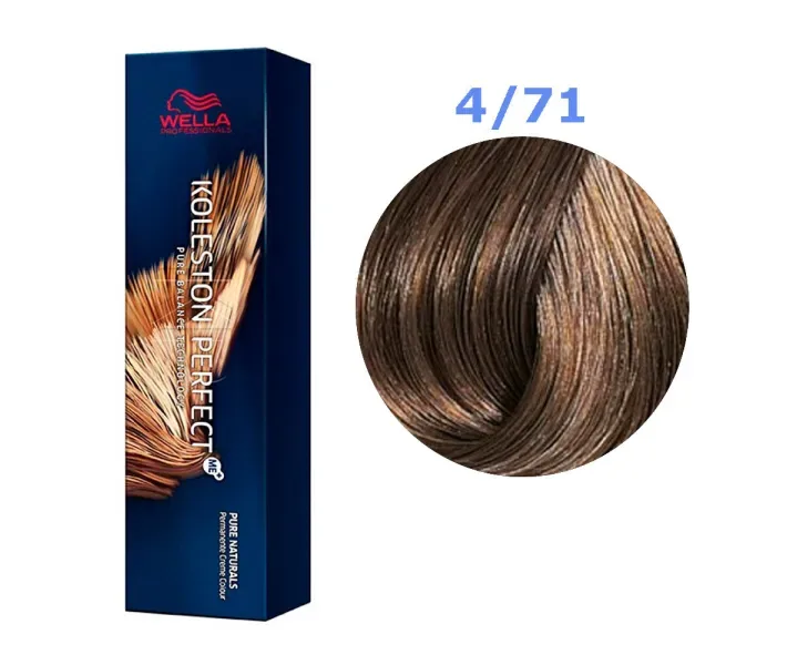 Фарба для волосся Wella Koleston Perfect № 4/71 (тірамісу) - deep browns (0003547)